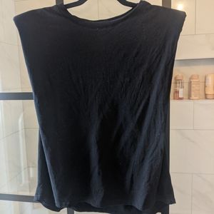 Babaton shoulder pad t-shirt